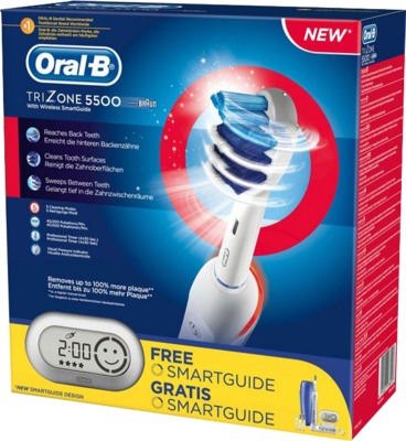 ORAL B TriZone 5500 mit SmartGuid Zahnbürste