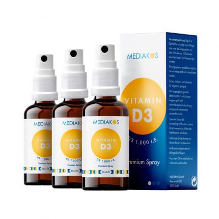 Mediakos Vitamin D3 3er Set