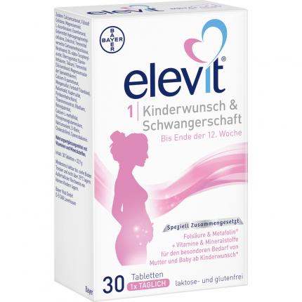 ELEVIT 1 Kinderwunsch &amp; Schwangerschaft