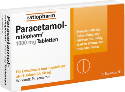 Paracetamol-ratiopharm 1000mg
