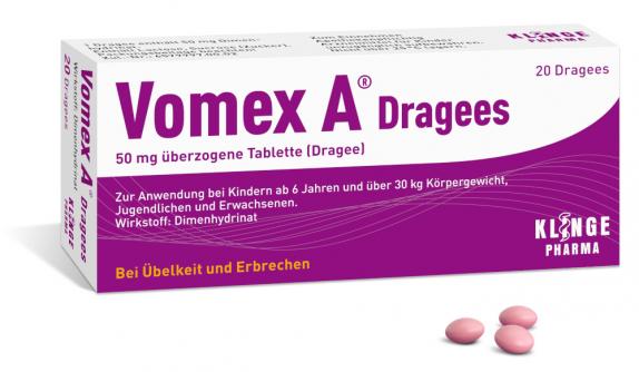 Vomex A Dragees