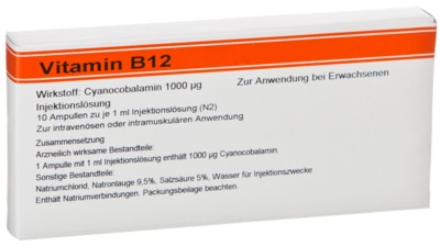 VITAMIN B12 Röwo 1.000 µg Ampullen