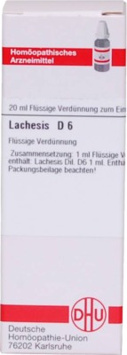 LACHESIS D 6 Dilution