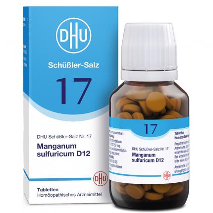 DHU Schüssler-Salz Nr. 17 Manganum sulfuricum D 12 Tabletten