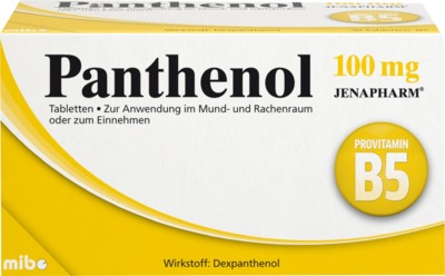 PANTHENOL 100 mg Jenapharm