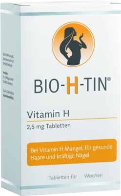 BIO-H-TIN Vitamin H 2,5 mg, 28 Tabletten für 4 Wochen Tabletten