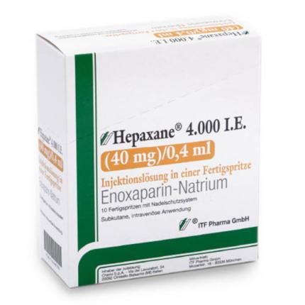 Hepaxane 4.000 I.E. 40mg/0,4ml
