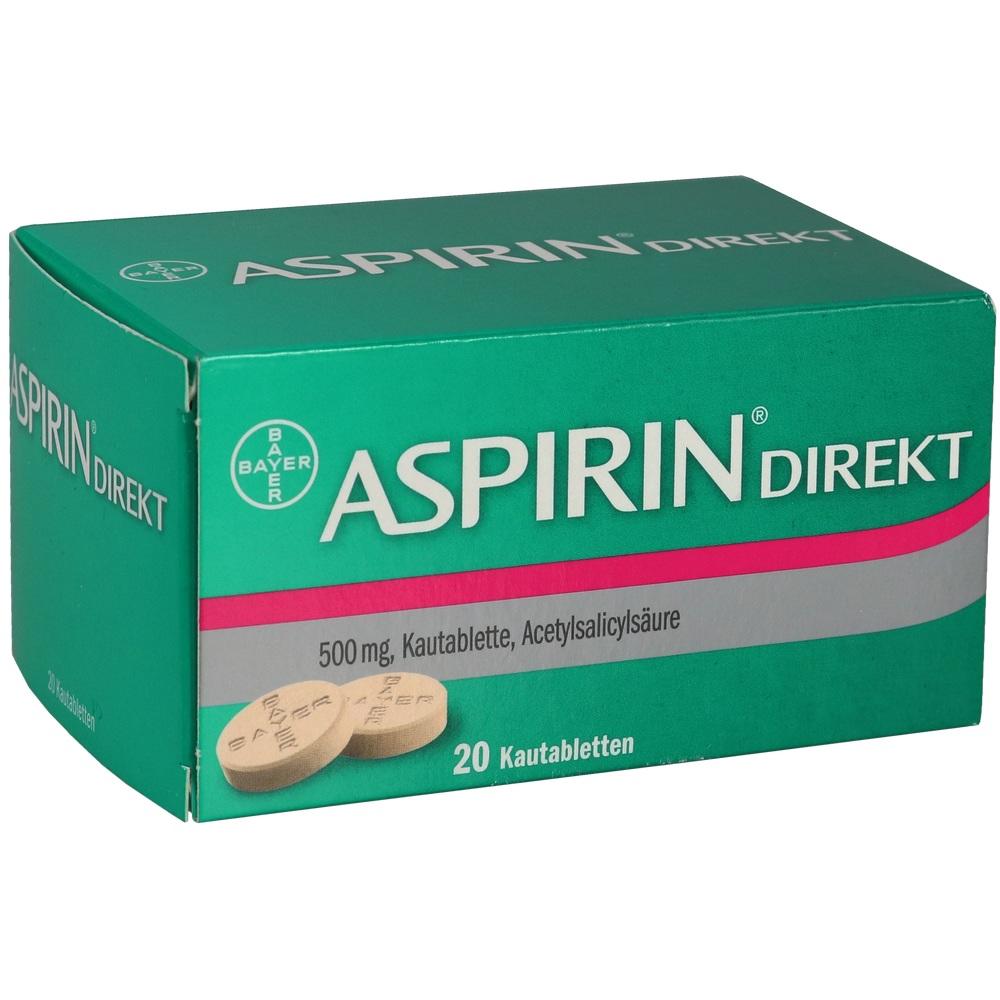 Aspirin Direkt 20 St Kautabletten