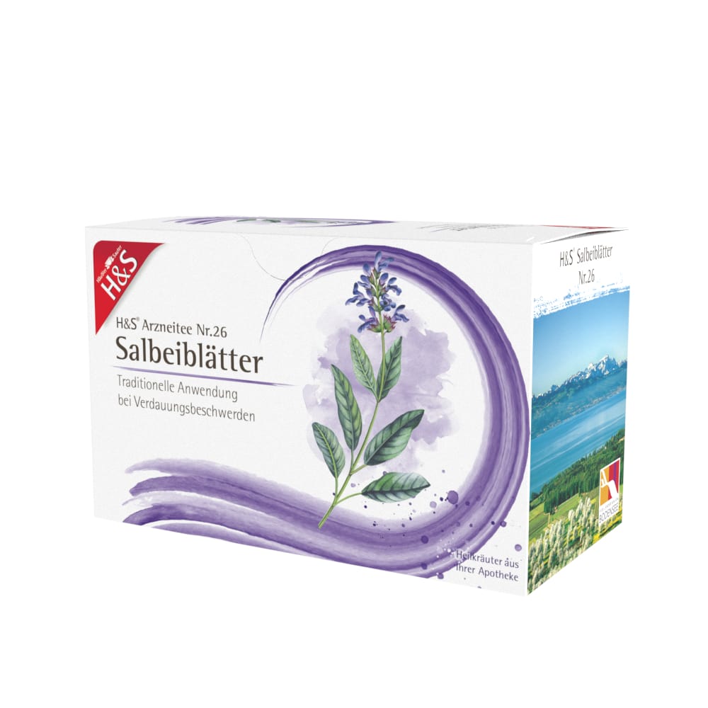 H&S Arzneitee Salbeiblätter 20X1.6 g Filterbeutel