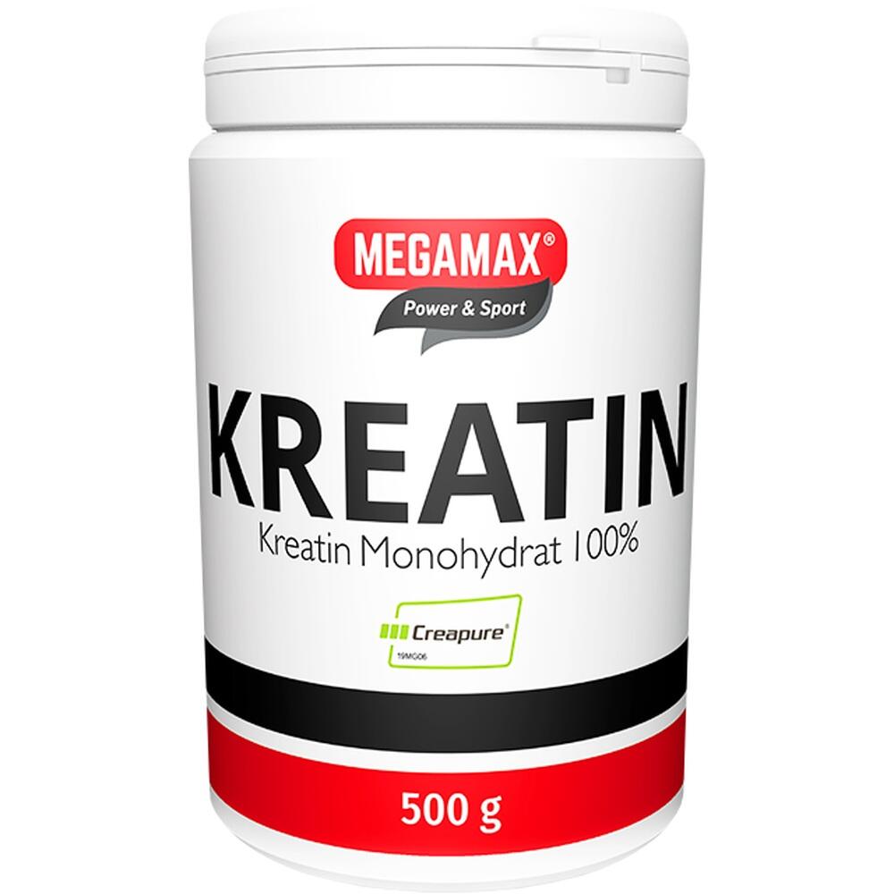 KREATIN MONOHYDRAT 100% Megamax Pulver 500 g Pulver