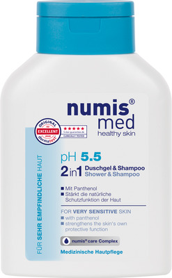 numis med pH5.5 2in1 Duschel&Shampoo 200 ml Duschgel