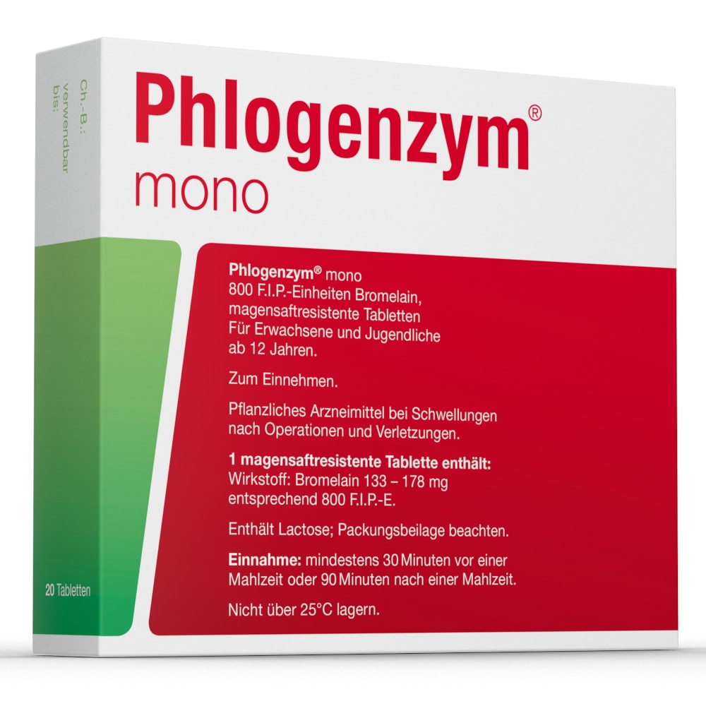 Phlogenzym mono  20 St Tabletten magensaftresistent
