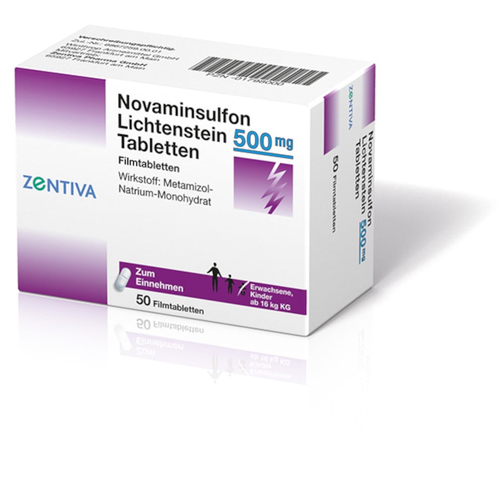 Novaminsulfon 500mg Lichtenstein 50 ml Tropfen zum Einnehmen