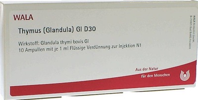 WALA Thymus Glandula GL D 30 Ampullen 10X1 ml Ampullen