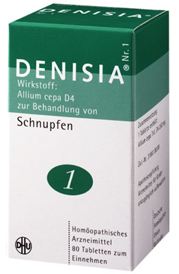 DENISIA 1 Schnupfen Tabletten 80 St Tabletten