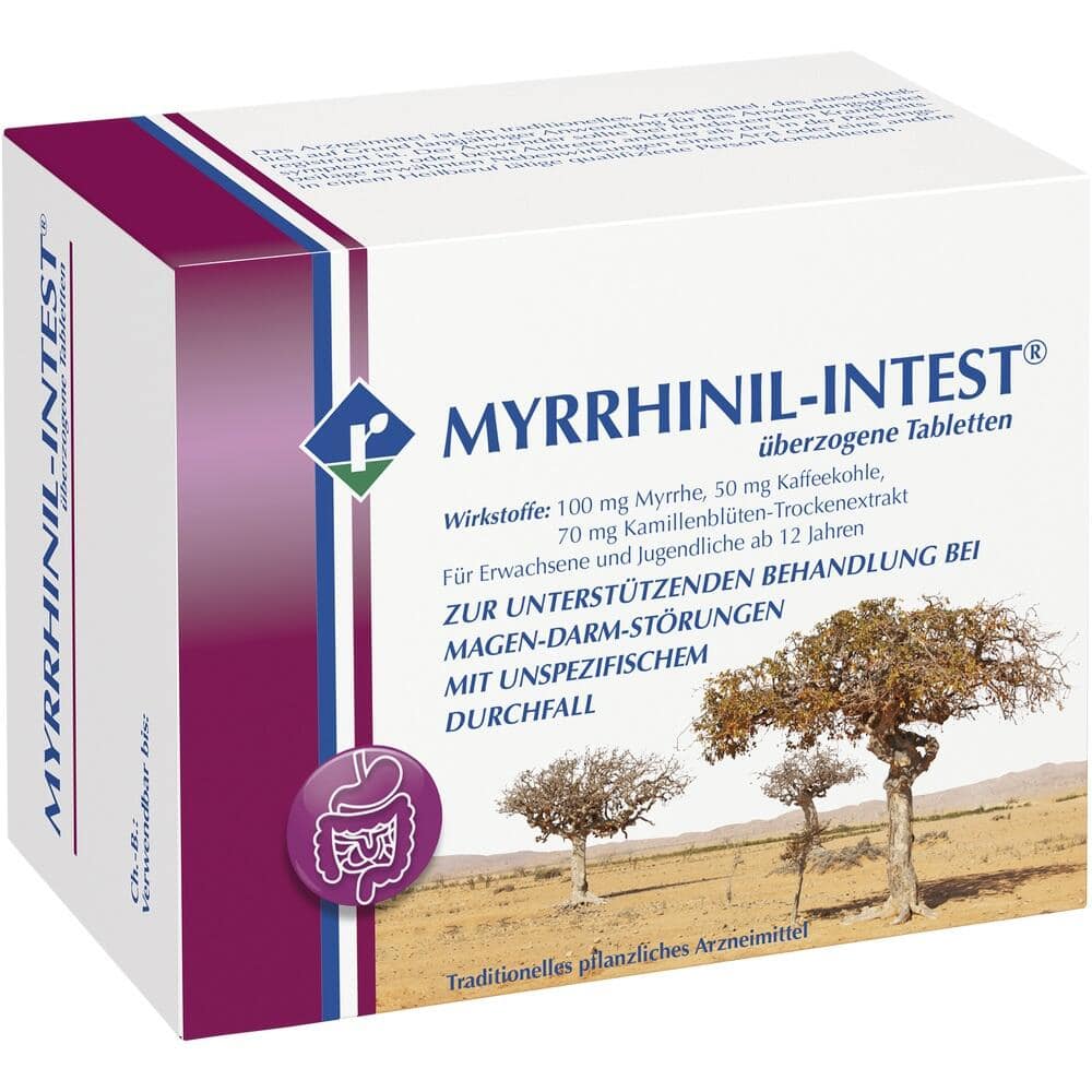 MYRRHINIL-INTEST 200 St Überzogene Tabletten