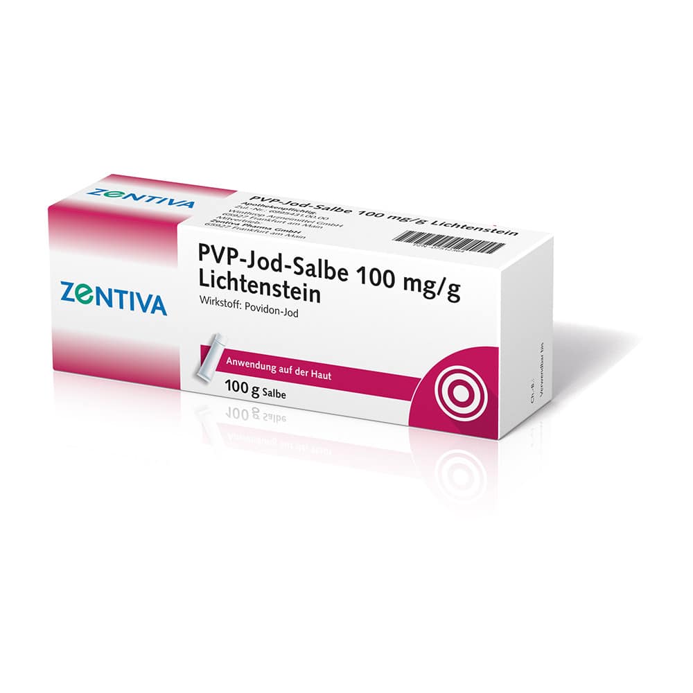 PVP JOD Salbe Lichtenstein 100 g Salbe