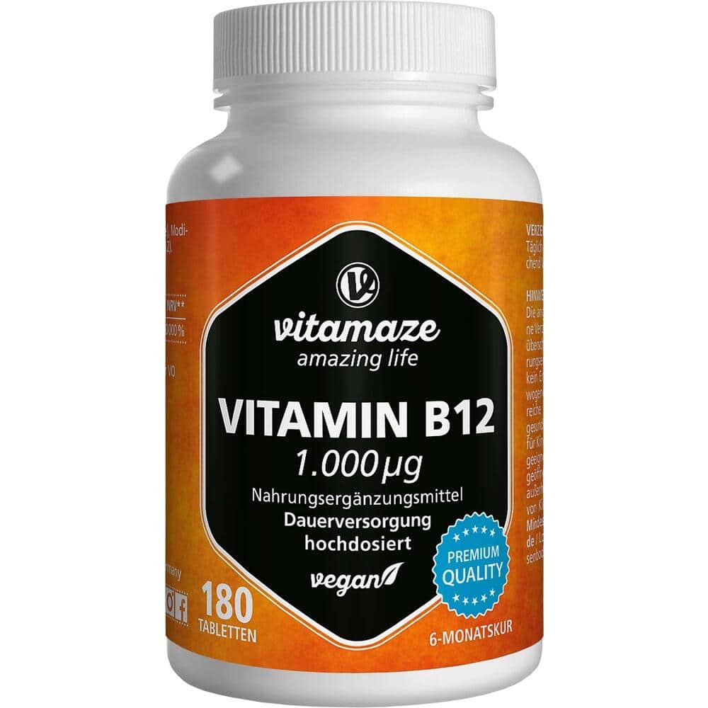 vitamaze VITAMIN B12 1.000 µg 180 St Tabletten