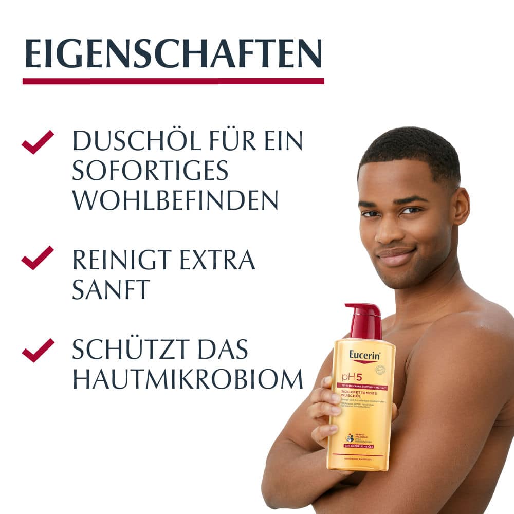 Eucerin pH5 Rückfettendes Duschöl  400 ml Duschgel