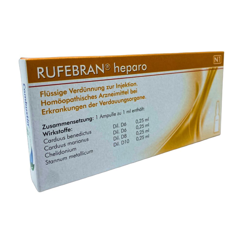 RUFEBRAN heparo Ampullen 10 St Ampullen
