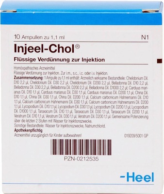 INJEEL Chol Ampullen 10 St Ampullen