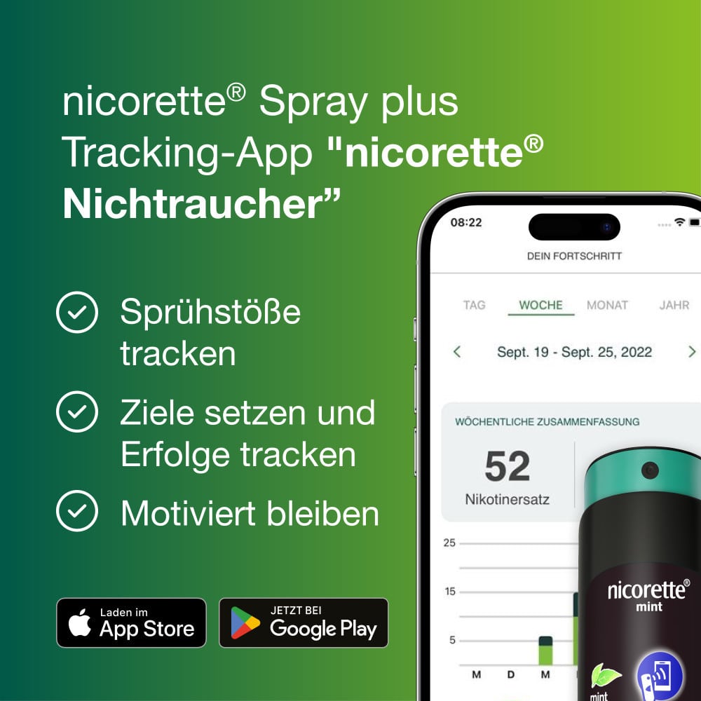 nicorette fruit & mint Spray 4er Set 2X2 St Spray