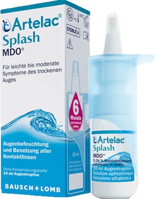 Artelac Splash MDO Augentropfen für trockene Augen 1X10 ml Augentropfen