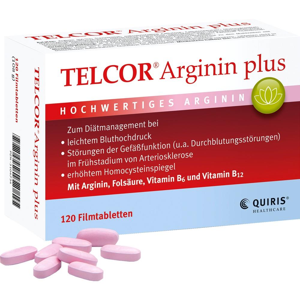 TELCOR Arginin plus  120 St Filmtabletten