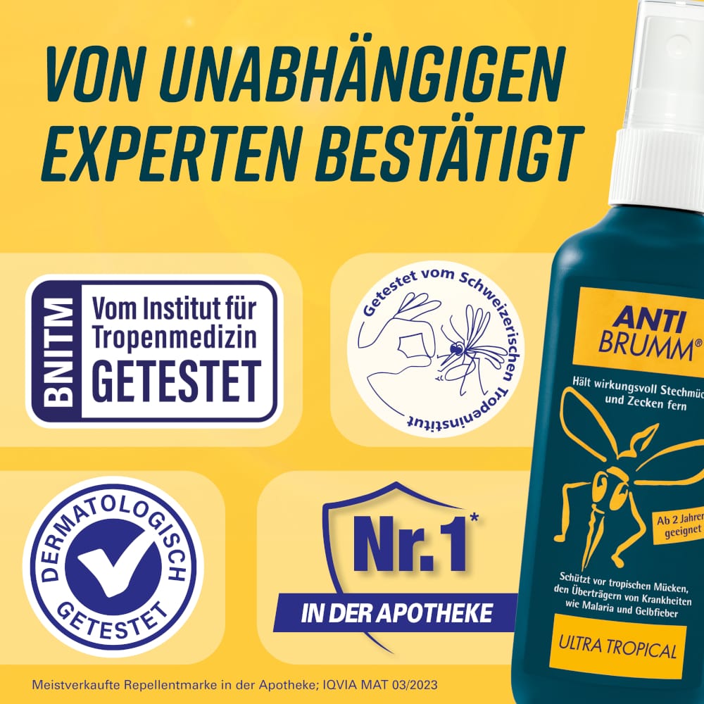 ANTI BRUMM ULTRA TROPICAL Insektenschutz 75 ml Spray