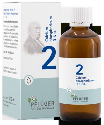Schüßler-Salz Nr. 2 Calcium phosphoricum D6 100 ml Tropfen