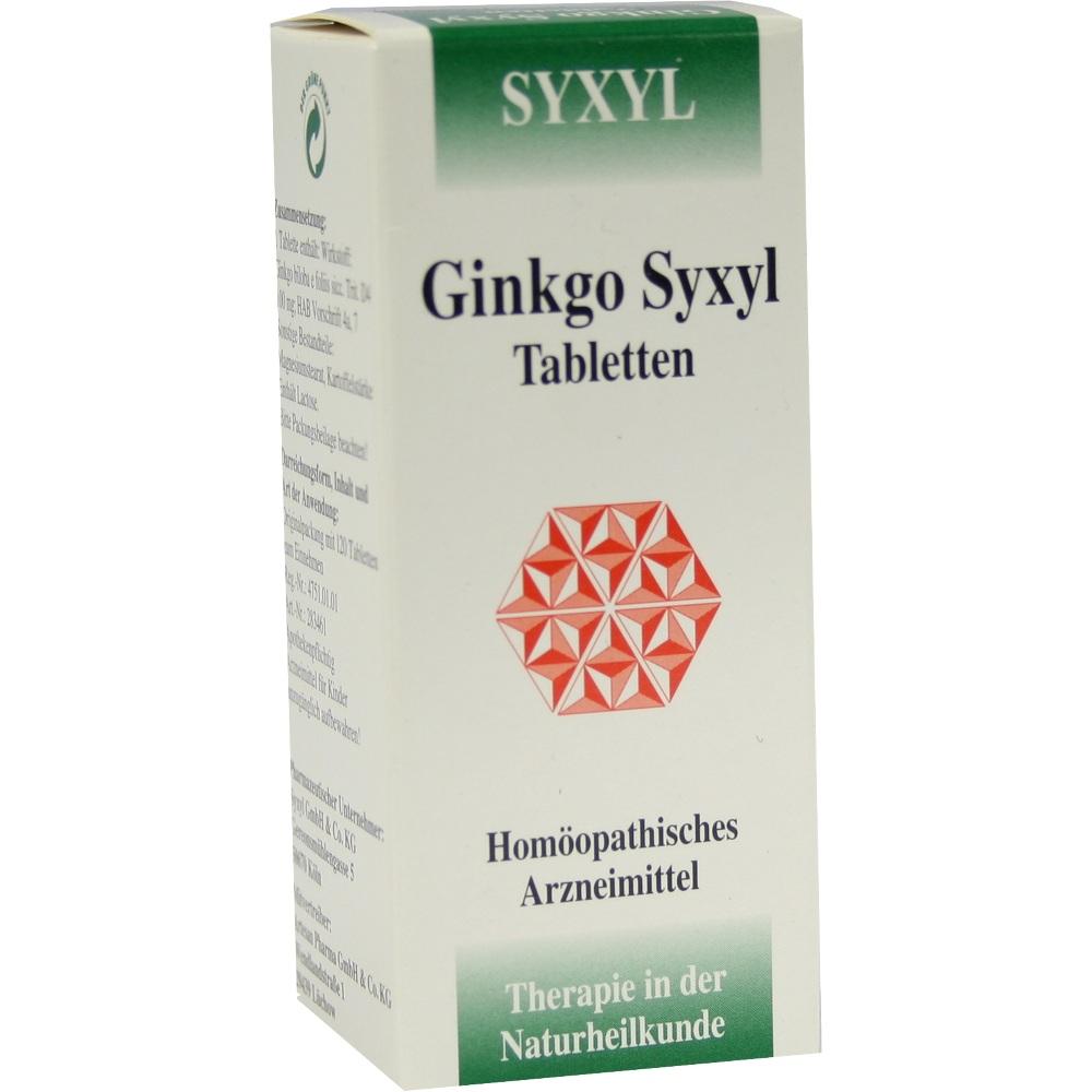 Ginkgo Syxyl  120 St Tabletten