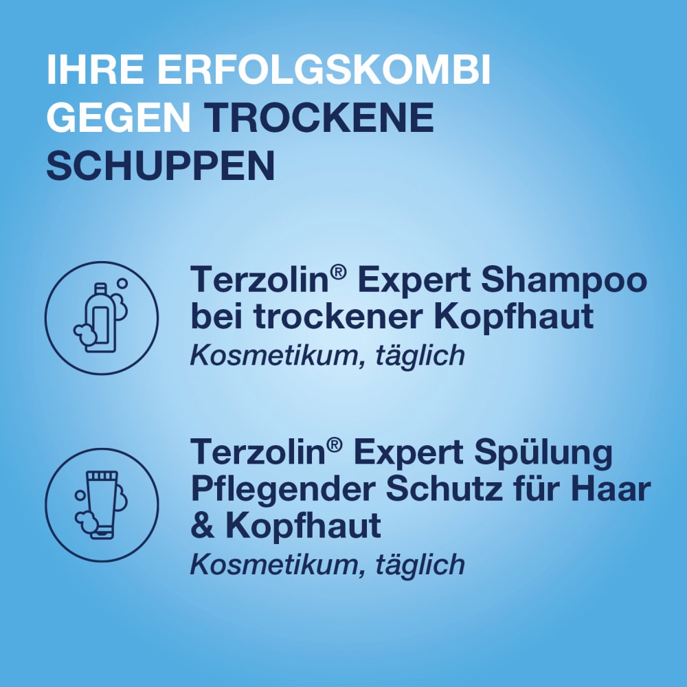 Terzolin Expert Schuppen-Shampoo bei trockener Kopfhaut 200 ml Shampoo