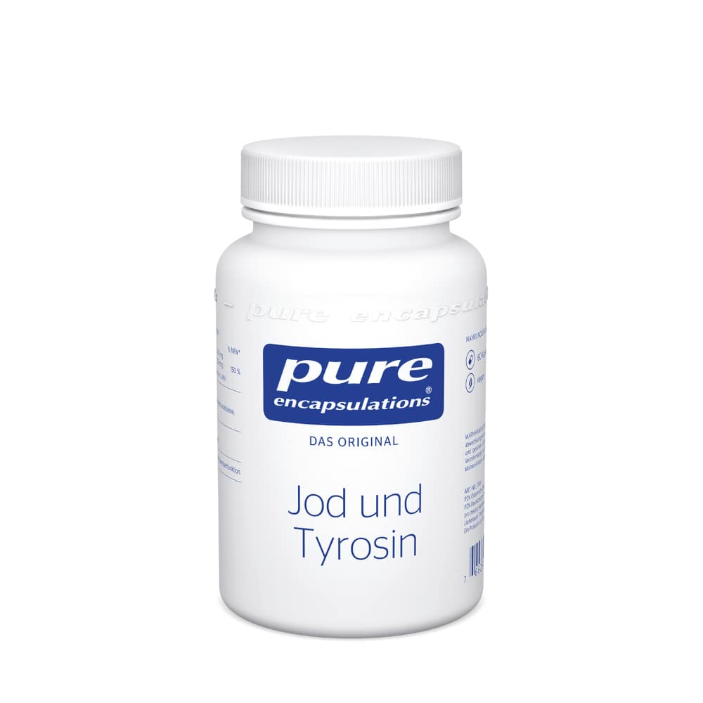 pure encapsulations Jod und Tyrosin 60 St Kapseln