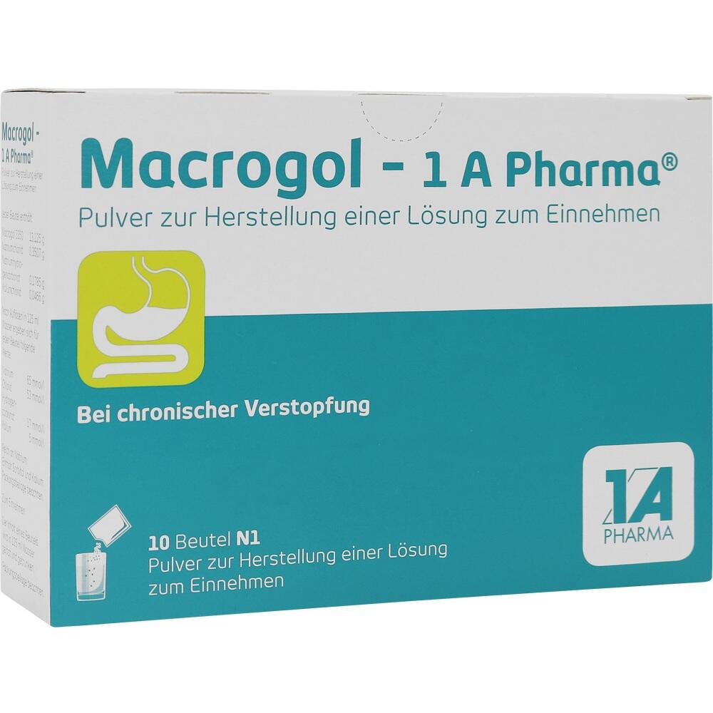 Macrogol-1a Pharma Pulver zur Herstellung einer Lösung zum Einnehmen 10 St Pulver zur Herstellung einer Lösung zum Einnehmen