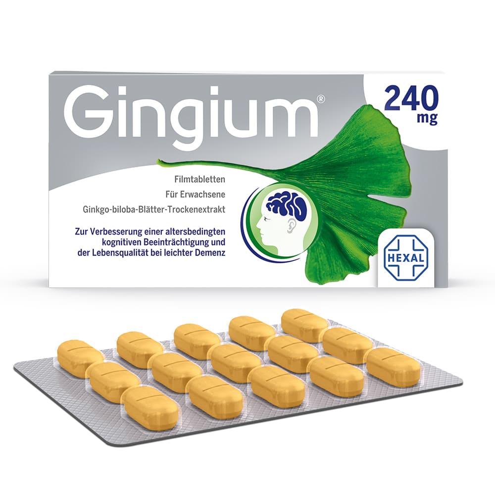 Gingium 240 mg 40 St Filmtabletten