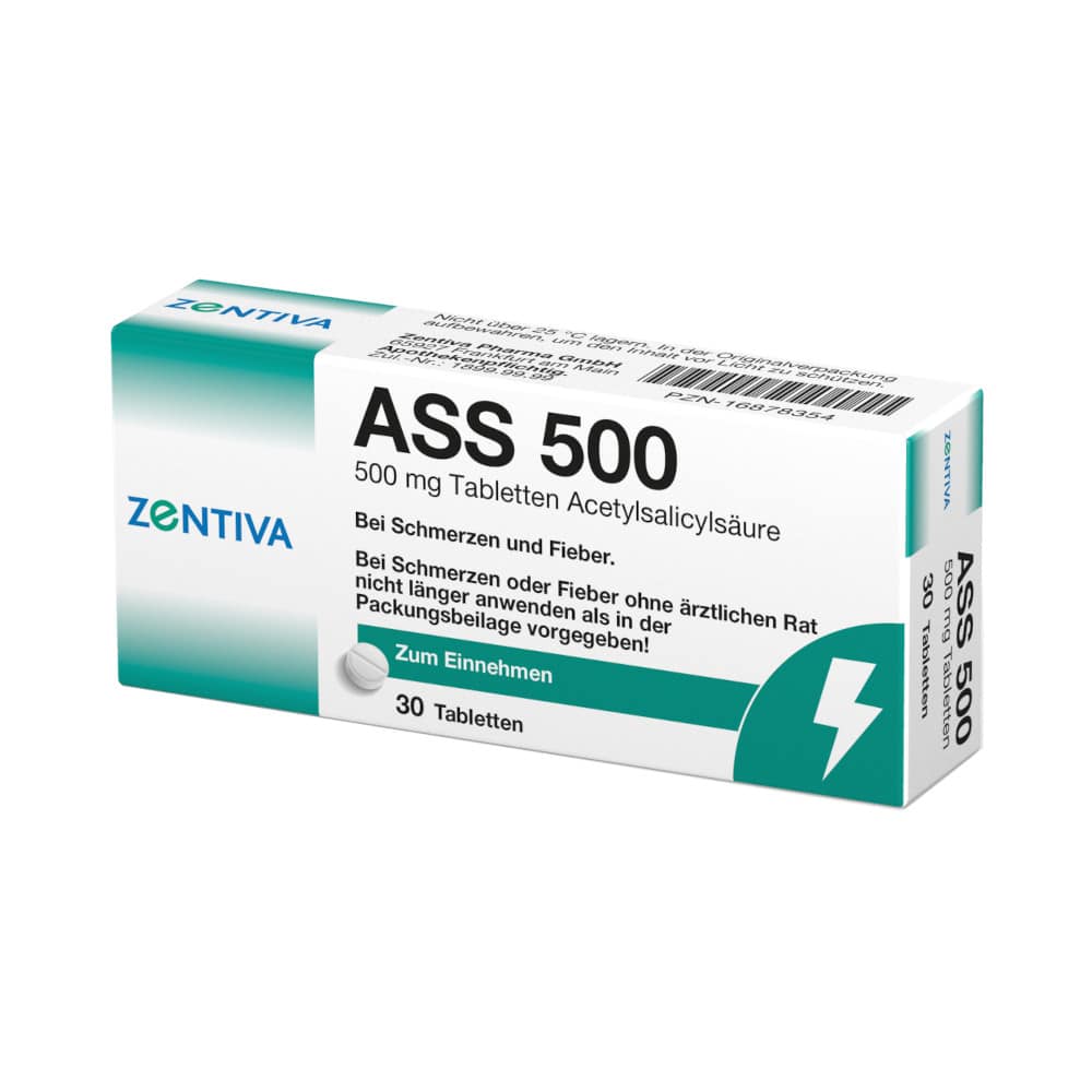 ASS 500 30 St Tabletten