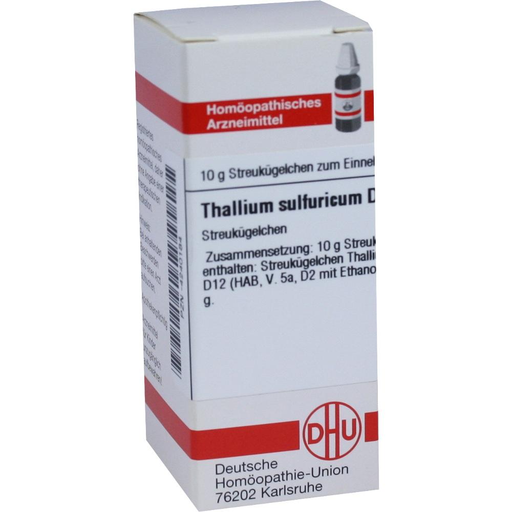 THALLIUM SULFURICUM D 12 Globuli 10 g Globuli