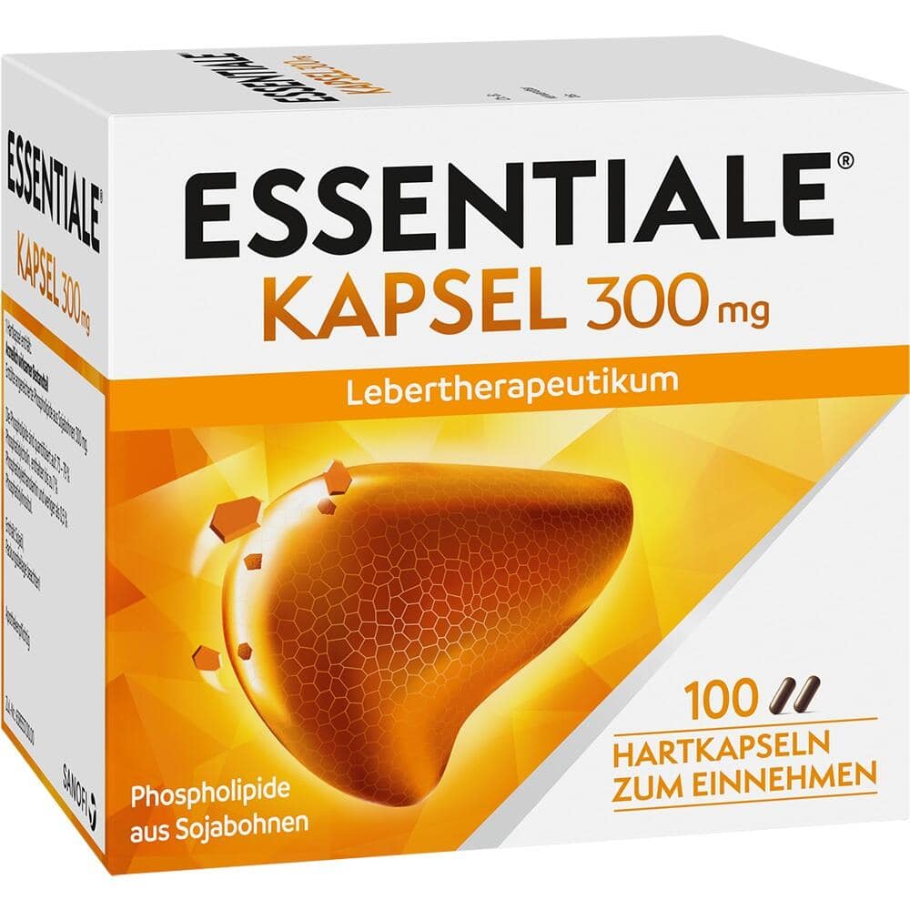 ESSENTIALE  - unterstützende Behandlung bei Fettleber 100 St Hartkapseln