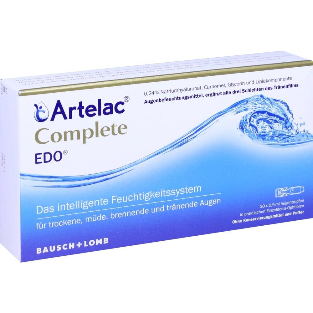 Artelac Complete EDO Augentropfen für trockene Augen 30X0.5 ml Augentropfen