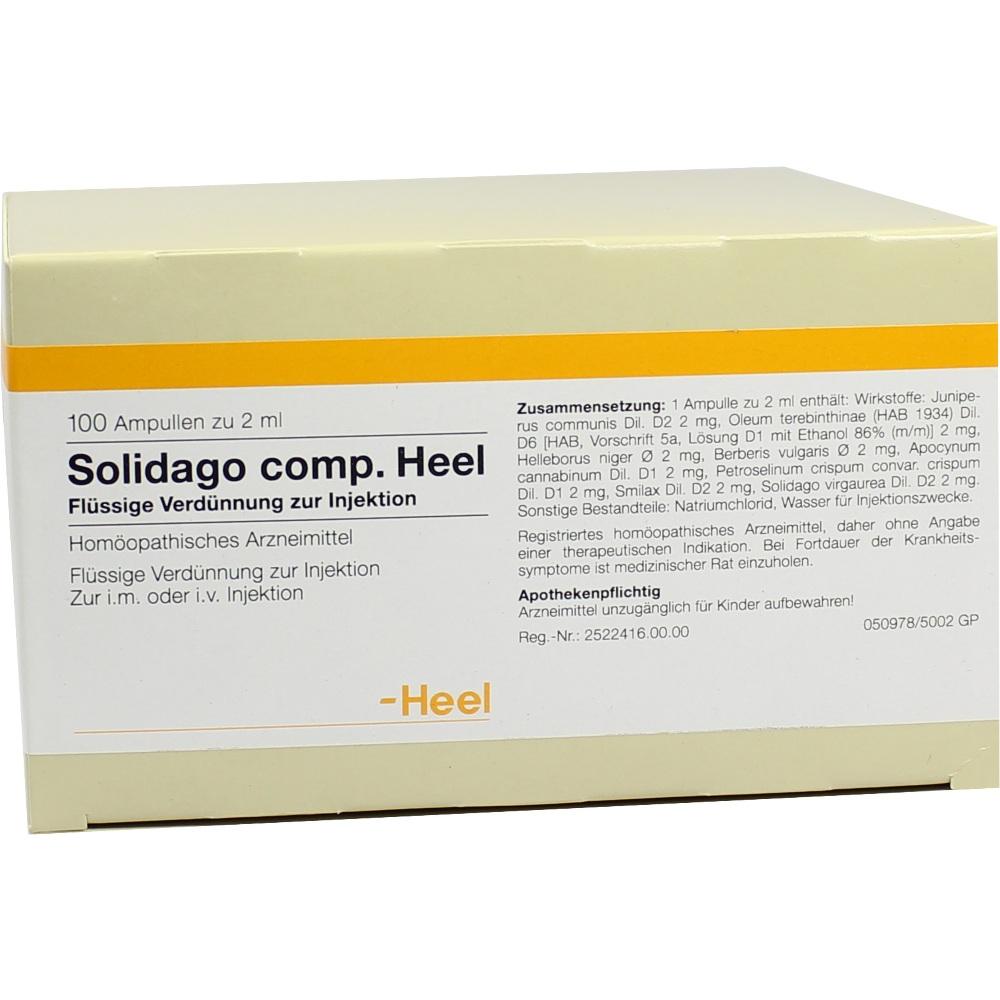 SOLIDAGO COMP.Heel Ampullen 100 St Ampullen