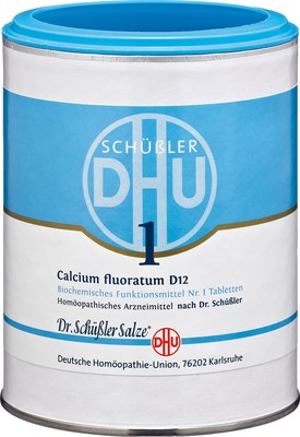 DHU Schüssler-Salz Nr. 1 Calcium fluoratum D 12  1000 St Tabletten