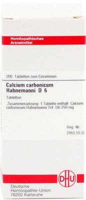 CALCIUM CARBONICUM Hahnemanni D 6  200 St Tabletten
