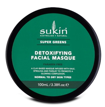 Sukin Super Greens Detoxifying Facial Masque  100 ml Creme