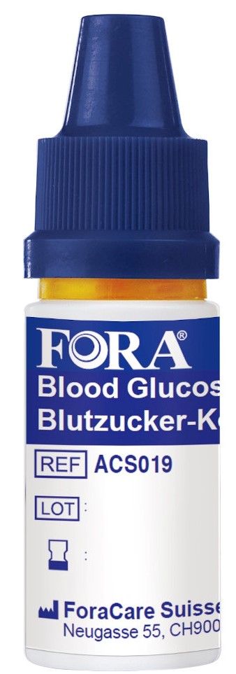 Fora Blutglukose Kontrolllösung Gdh Level 3 1 St Lösung