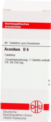 ACONITUM D 6  80 St Tabletten