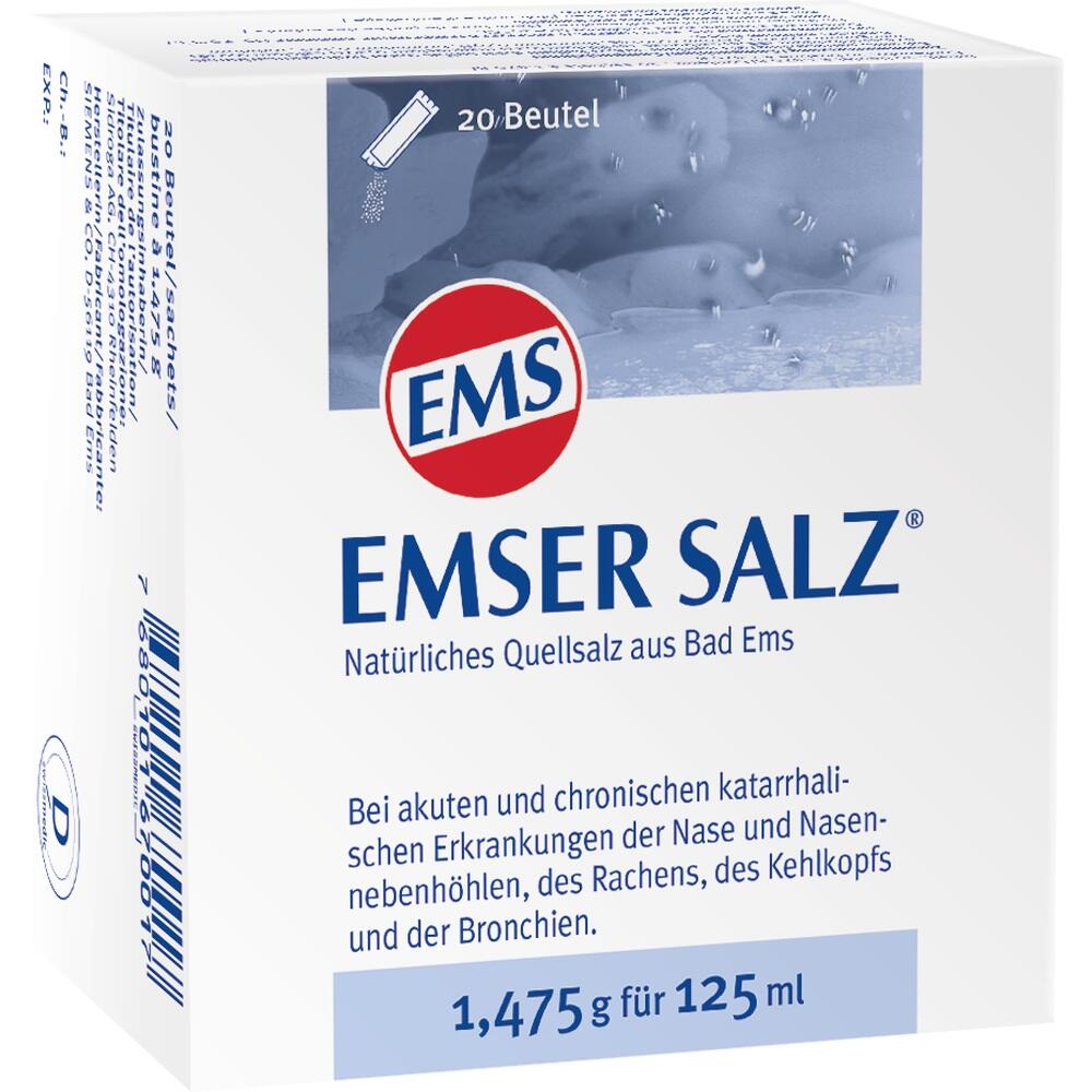 Emser Salz im Beutel 1,475g 20 St Pulver