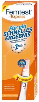 FEMTEST Express Schwangerschaftstest 1 St Test