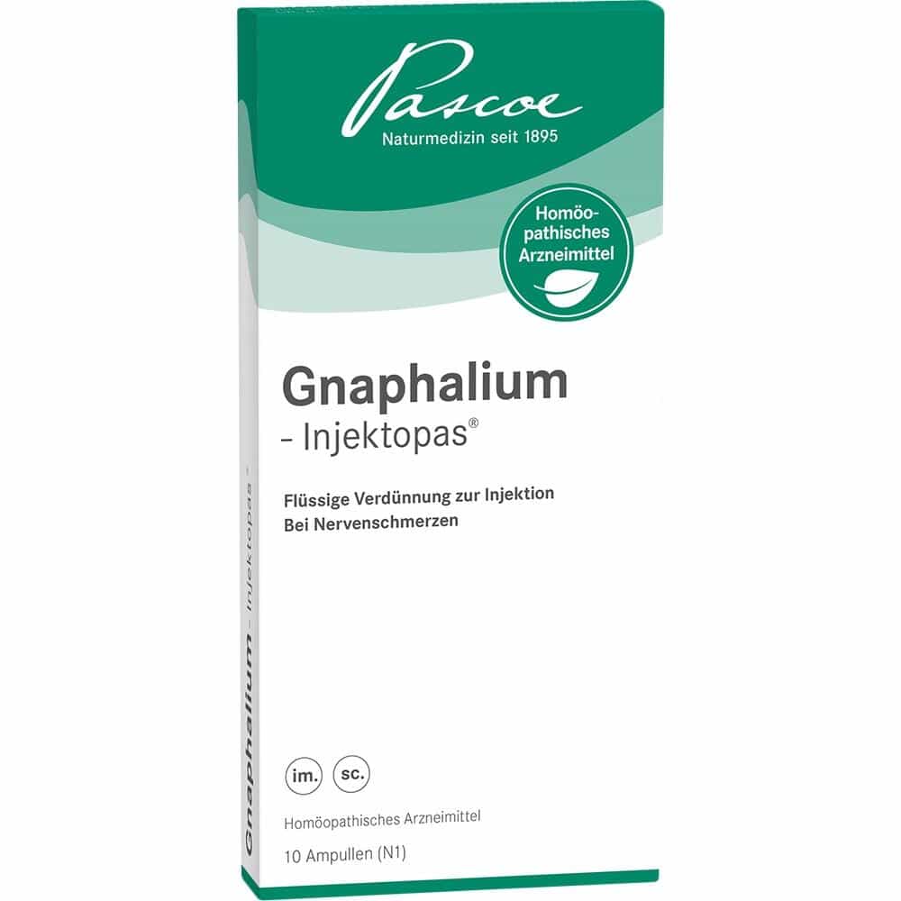 GNAPHALIUM INJEKTOPAS Ampullen 10 St Ampullen