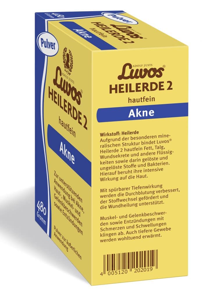 Luvos HEILERDE 2 hautfein 480 g Pulver