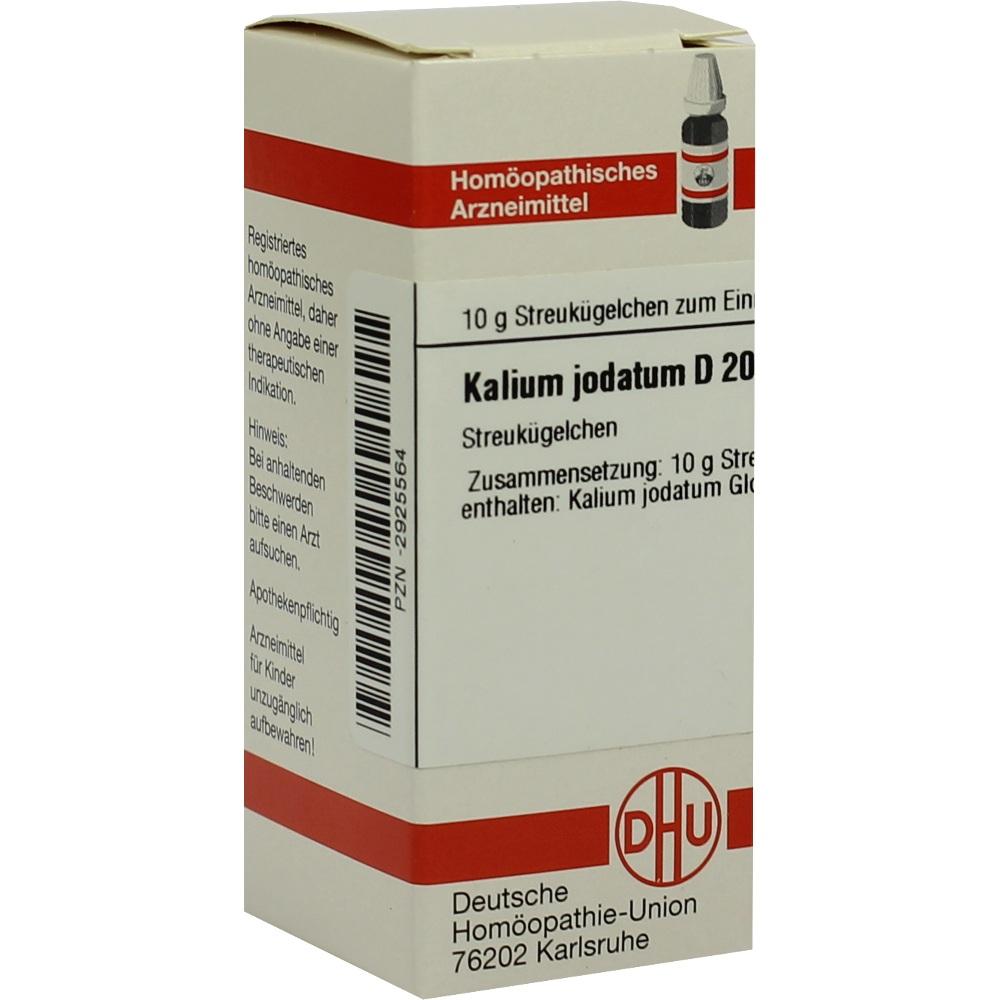 KALIUM JODATUM D 200 Globuli 10 g Globuli